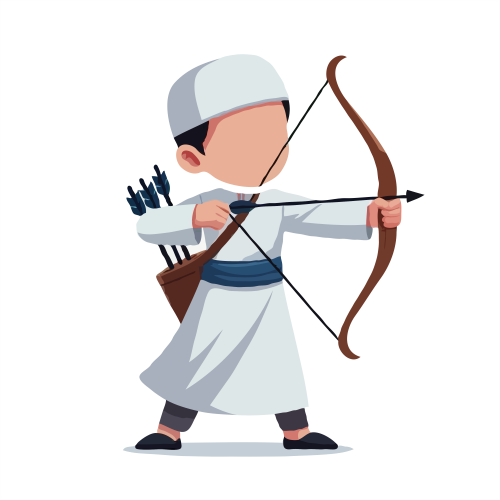 (ID): Anak laki-laki belajar memanah
(EN): The boy is learning archery
(AR): الأطفال يتعلمون رماية

Lisensi: Free for Commercial 
Gambar ini boleh digunakan untuk keperluan pribadi dan komersial.

License: Free for Commercial
This graphic is permitted for use in both personal and commercial purposes.

ضوابط استخدام المحتوى:
يُسمح باستخدام الصورة لأغراض شخصية ولأغراض تجارية.