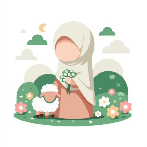 (ID): Anak perempuan pegang bunga dan domba
(EN): A girl is holding a flower and a sheep
(AR): أمسكت الطفلة زهرة وخروفا

Lisensi: Free for Commercial 
Gambar ini boleh digunakan untuk keperluan pribadi dan komersial.

License: Free for Commercial
This graphic is permitted for use in both personal and commercial purposes.

ضوابط استخدام المحتوى:
يُسمح باستخدام الصورة لأغراض شخصية ولأغراض تجارية.