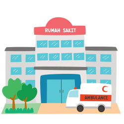 bangunan-gedung-rumah-sakit-flat-design