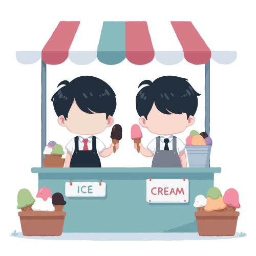 (ID): Anak laki-laki jual es krim di market day
(EN): A boy sells ice cream on market day
(AR): يبيع الطفلان آيس كريم في المتجر اليومي

Lisensi: Free for Commercial 
Gambar ini boleh digunakan untuk keperluan pribadi dan komersial.

License: Free for Commercial
This graphic is permitted for use in both personal and commercial purposes.

ضوابط استخدام المحتوى:
يُسمح باستخدام الصورة لأغراض شخصية ولأغراض تجارية.