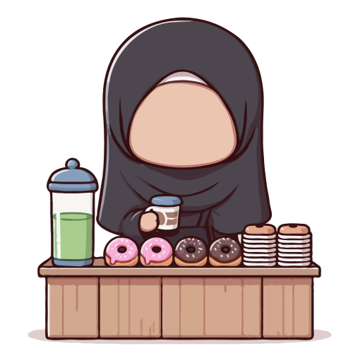 (ID): Anak perempuan jual donat di market day
(EN): A girl sells donuts on market day
(AR): تبيع الطفلة الدونات في المتجر اليومي

Lisensi: Free for Commercial 
Gambar ini boleh digunakan untuk keperluan pribadi dan komersial.

License: Free for Commercial
This graphic is permitted for use in both personal and commercial purposes.

ضوابط استخدام المحتوى:
يُسمح باستخدام الصورة لأغراض شخصية ولأغراض تجارية.