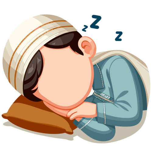 (ID): Posisi tidur berbaring pada sisi kanan
(EN): Sleeping position on the right side
(AR): هيئة النوم على الجنب الأيمن

Lisensi: Free for Commercial 
Gambar ini boleh digunakan untuk keperluan pribadi dan komersial.

License: Free for Commercial
This graphic is permitted for use in both personal and commercial purposes.

ضوابط استخدام المحتوى:
يُسمح باستخدام الصورة لأغراض شخصية ولأغراض تجارية.