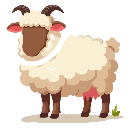 (ID): Domba
(EN): Sheep
(AR): خروف

Lisensi: Free for Commercial 
Gambar ini boleh digunakan untuk keperluan pribadi dan komersial.

License: Free for Commercial
This graphic is permitted for use in both personal and commercial purposes.

ضوابط استخدام المحتوى:
يُسمح باستخدام الصورة لأغراض شخصية ولأغراض تجارية.