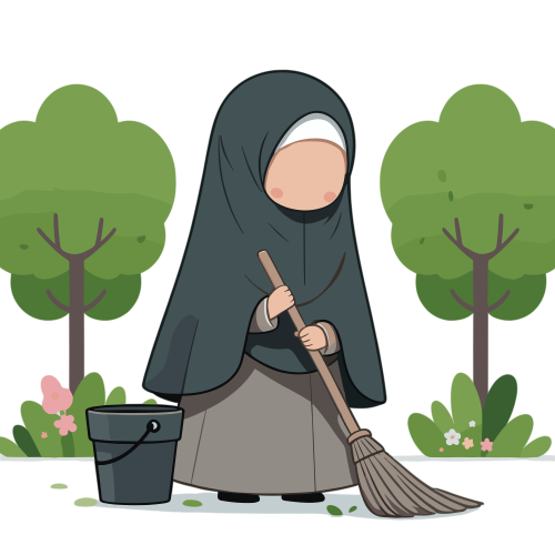 (ID): Anak perempuan menyapu halaman
(EN):  A girl sweeps the yard
(AR): تكنس البنت الساحة

Lisensi: Free for Commercial 
Gambar ini boleh digunakan untuk keperluan pribadi dan komersial.

License: Free for Commercial
This graphic is permitted for use in both personal and commercial purposes.

ضوابط استخدام المحتوى:
يُسمح باستخدام الصورة لأغراض شخصية ولأغراض تجارية.