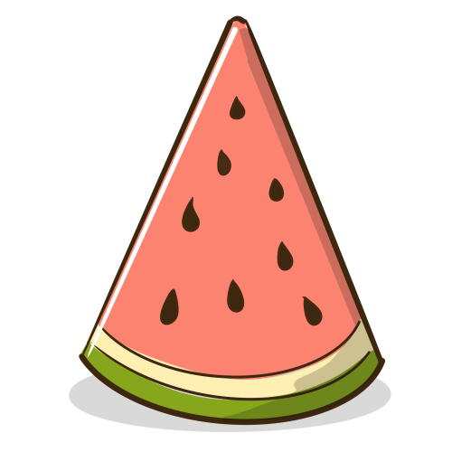 (ID): Sepotong semangka
(EN): a Slice of watermelon
(AR): بطّيخ

Lisensi: Personal Use Only
Gambar ini hanya dapat digunakan untuk keperluan pribadi atau non komersil. Jika Anda membutuhkannya untuk penggunaan komersil silakan klik tombol kontak di atas untuk menghubungi kami.

License: Personal Use Only
This graphic is intended for personal use only. Commercial use is prohibited. For inquiries the use of our graphic for commercial purpose, please reach out to us by clicking the contact button.

ضوابط استخدام المحتوى:
يُسمح باستخدام  الصورة لأغراض شخصية فقط. يُحظر استخدامها لأغراض تجارية. للاستفسار عن إمكانية استخدام المحتوى لأغراض تجارية، يرجى التواصل معنا من خلال الضغط على أيقونة التواصل.