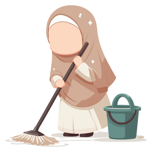 (ID): Anak perempuan mengepel lantai
(EN): A girl mops the floor
(AR): تمسح البنت البلاط

Lisensi: Free for Commercial 
Gambar ini boleh digunakan untuk keperluan pribadi dan komersial.

License: Free for Commercial
This graphic is permitted for use in both personal and commercial purposes.

ضوابط استخدام المحتوى:
يُسمح باستخدام الصورة لأغراض شخصية ولأغراض تجارية.