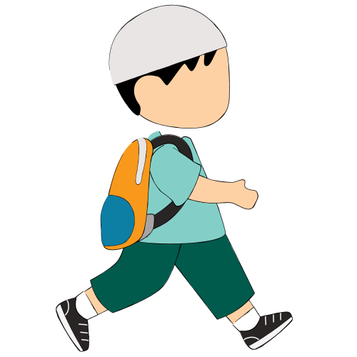 (ID) Anak laki-laki berangkat sekolah
(EN) A boy going to school walking
(AR) يذهب الولد إلى المدرسة

Lisensi: Personal Use Only
Gambar ini hanya dapat digunakan untuk keperluan pribadi atau non komersil. Jika Anda membutuhkannya untuk penggunaan komersil silakan klik tombol kontak di atas untuk menghubungi kami.

License: Personal Use Only
This graphic is intended for personal use only. Commercial use is prohibited. For inquiries the use of our graphic for commercial purpose, please reach out to us by clicking the contact button.

ضوابط استخدام المحتوى:
يُسمح باستخدام الصورة لأغراض شخصية فقط. يُحظر استخدامها لأغراض تجارية. للاستفسار عن إمكانية استخدام المحتوى لأغراض تجارية، يرجى التواصل معنا من خلال الضغط على أيقونة التواصل.