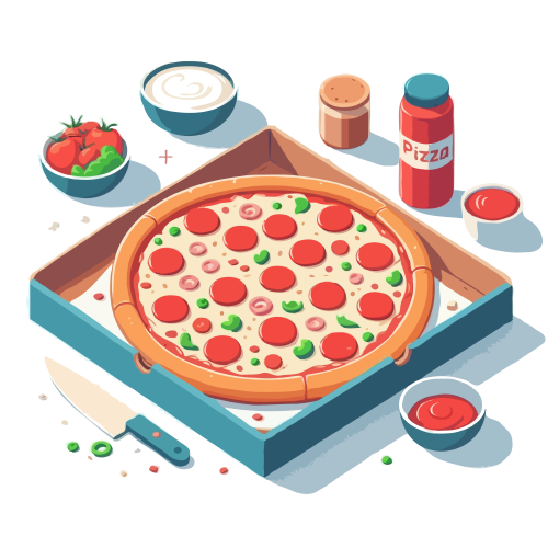 (ID): Pizza
(EN): Pizza
(AR): بيتزا

Lisensi: Free for Commercial 
Gambar ini boleh digunakan untuk keperluan pribadi dan komersial.

License: Free for Commercial
This graphic is permitted for use in both personal and commercial purposes.

ضوابط استخدام المحتوى:
يُسمح باستخدام الصورة لأغراض شخصية ولأغراض تجارية.