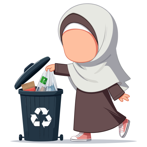 (ID): Anak perempuan buang sampah pada tempatnya
(EN): The girl throws garbage in its place
(AR): ترمي الطفلة زبالة في مكانها

Lisensi: Free for Commercial 
Gambar ini boleh digunakan untuk keperluan pribadi dan komersial.

License: Free for Commercial
This graphic is permitted for use in both personal and commercial purposes.

ضوابط استخدام المحتوى:
يُسمح باستخدام الصورة لأغراض شخصية ولأغراض تجارية.