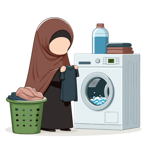 (ID): Anak perempuan mencuci baju dengan mesin cuci
(EN): The girl is washing clothes in a washing machine
(AR): تغسل البنت الملابس بالغسالة

Lisensi: Free for Commercial 
Gambar ini boleh digunakan untuk keperluan pribadi dan komersial.

License: Free for Commercial
This graphic is permitted for use in both personal and commercial purposes.

ضوابط استخدام المحتوى:
يُسمح باستخدام الصورة لأغراض شخصية ولأغراض تجارية.