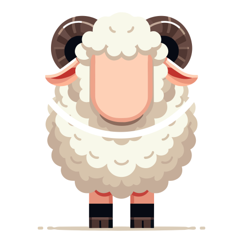 (ID): Domba
(EN): Sheep
(AR): خروف

Lisensi: Free for Commercial
Gambar ini boleh digunakan untuk keperluan pribadi dan komersial.

License: Free for Commercial
This graphic is permitted for use in both personal and commercial purposes.

ضوابط استخدام المحتوى:
يُسمح باستخدام الصورة لأغراض شخصية ولأغراض تجارية.