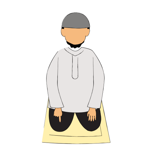 ID) Ilustrasi gerakan salat duduk tasyahhud
(EN) Tashahhud sitting position salah illustration
(AR) 

Lisensi: Personal Use Only
Gambar ini hanya dapat digunakan untuk keperluan pribadi atau non komersil. Jika Anda membutuhkannya untuk penggunaan komersil silakan klik tombol kontak di atas untuk menghubungi kami.

License: Personal Use Only
This graphic is intended for personal use only. Commercial use is prohibited. For inquiries the use of our graphic for commercial purpose, please reach out to us by clicking the contact button.

ضوابط استخدام المحتوى:
يُسمح باستخدام الصورة لأغراض شخصية فقط. يُحظر استخدامها لأغراض تجارية. للاستفسار عن إمكانية استخدام المحتوى لأغراض تجارية، يرجى التواصل معنا من خلال الضغط على أيقونة التواصل.